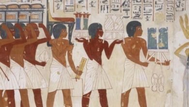 نقل جهاز العروسة في مصر القديمة