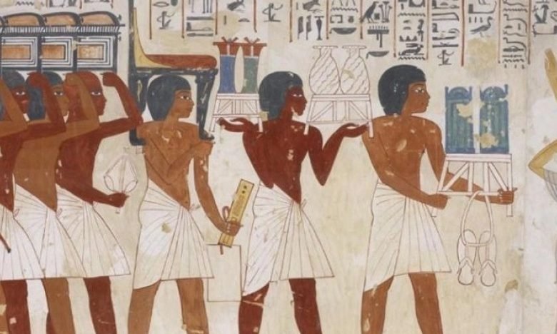 نقل جهاز العروسة في مصر القديمة