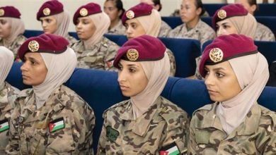 تسجيل الاناث في القوات المسلحة الأردنية