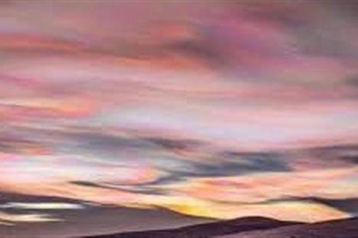 ظهور سحابة نادرة في اسكتلندا