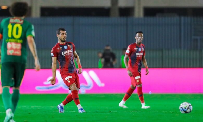 بث مباشر مشاهدة مباراة ضمك وأبها في الدوري بمشاركة طارق حامد