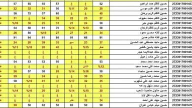 الآن نتائج السادس اعدادي الدور الثاني بالاسم والرقم جميع المحافظات العراقية