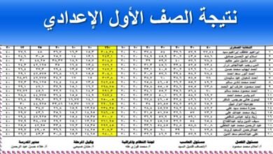 اعرف نتيجتك فورًا.. رابط نتيجة الصف الاول والثاني الاعدادي 2026 بالرقم القومي الترم الأول