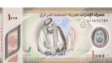 سعر الدرهم الإماراتي
