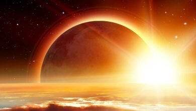 كسوف الشمس الكلى