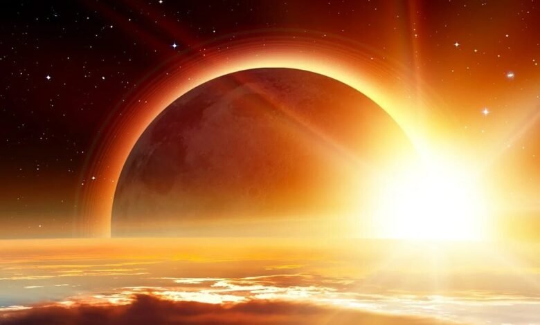 كسوف الشمس الكلى