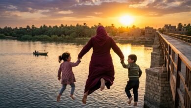 حادث كوبري دندرة بقنا