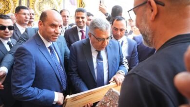 وزير العمل ومحافظ الدقهلية